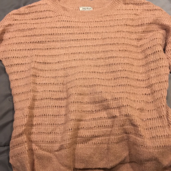 Lucky Brand blush pink cozy sweater - Picture 5 of 7